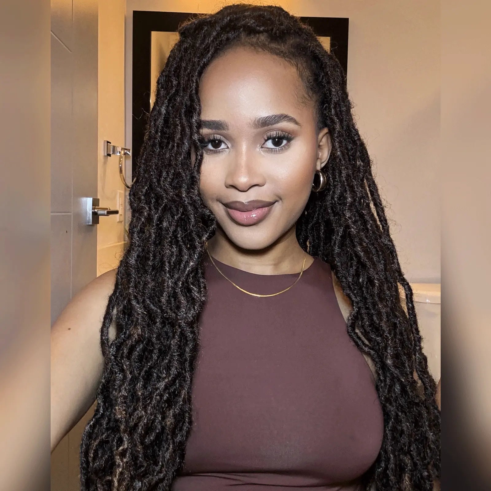 ToyoTress Toceana Curly Locs Crochet Hair Braiding Hair Extensions